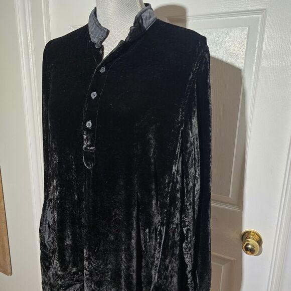 CP SHADES Jasmine Velvet/silk Tunic Dress - Picture 2 of 7